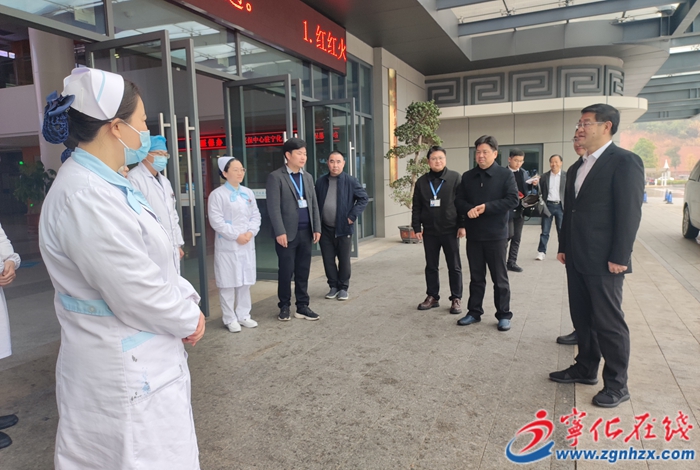 宁化县领导慰问坚守岗位一线干部职工