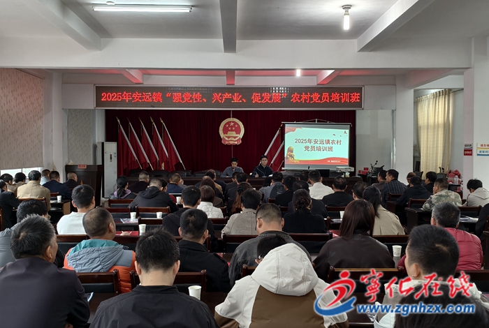 宁化安远镇开展农村党员培训班