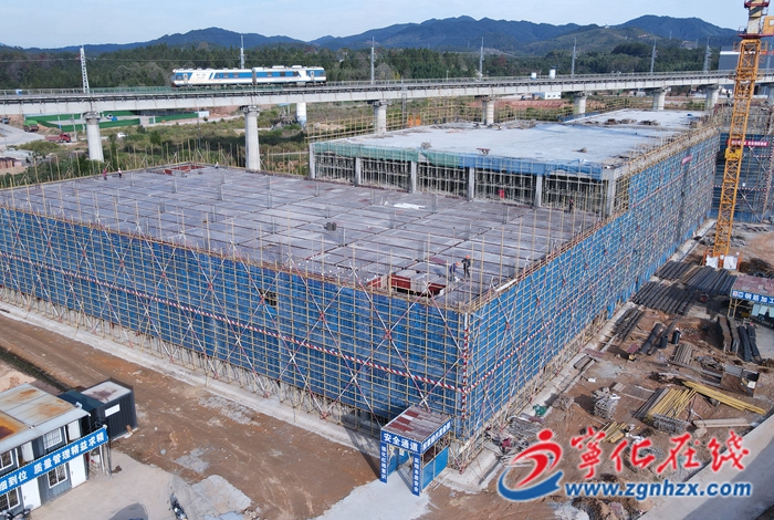 宁化县农资仓储中心项目建设加速推进