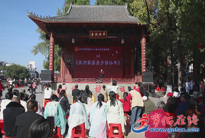 宁化县举办“反家暴·护健康”普法宣传活动