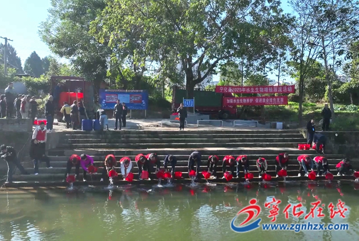 宁化:开展2025年水生生物增殖放流活动