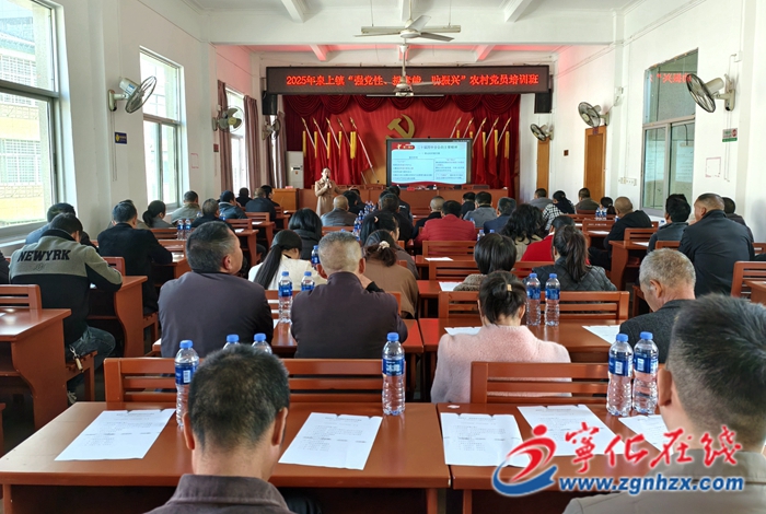 宁化泉上镇开展农村党员培训班