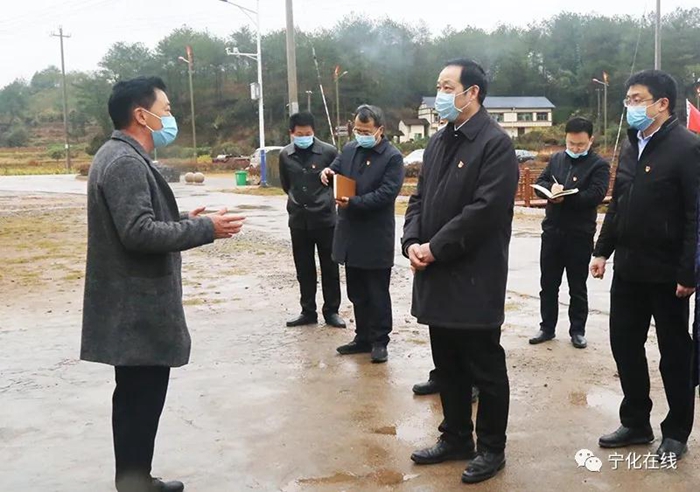 省委常委、组织部部长杨贤金到宁化县调研
